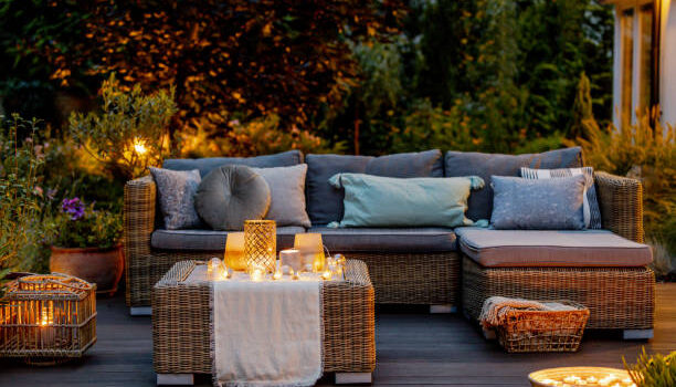 schönen Gartenausstattung